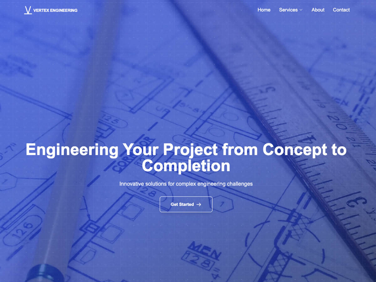 Professional Civil Engineering Website Design and Development by Elvifi Professional Engineering Website Design with SEO Services UK - Complete Digital Solution